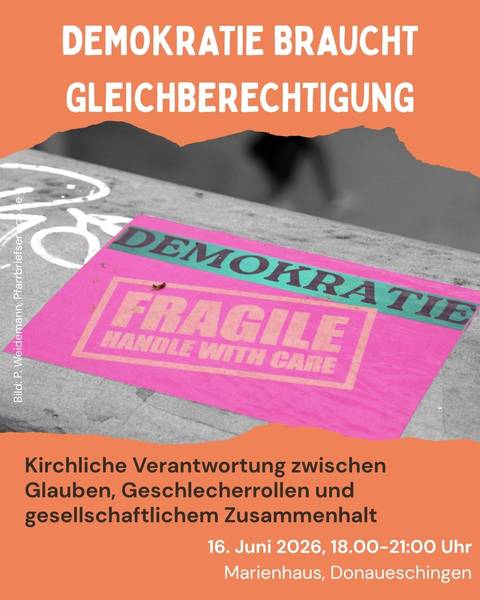 Quelle: Peter Weidemann (Foto); www.pfarrbriefservice.de, Bildungswerk VS